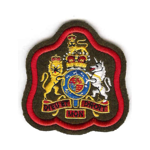 MACHINE EMBROIDERY BADGE